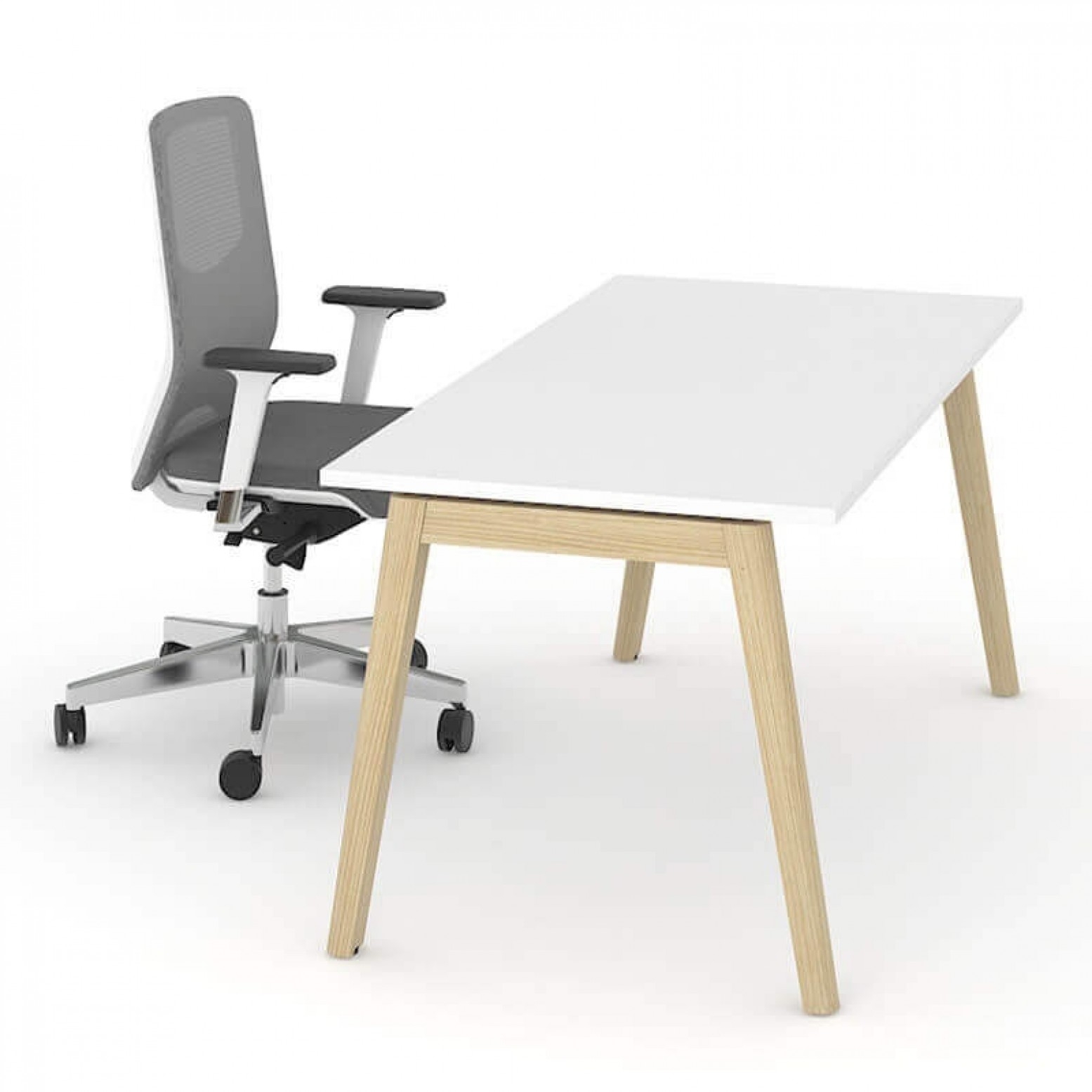 Nova Wood Melamine D27.6" Office Single Desk