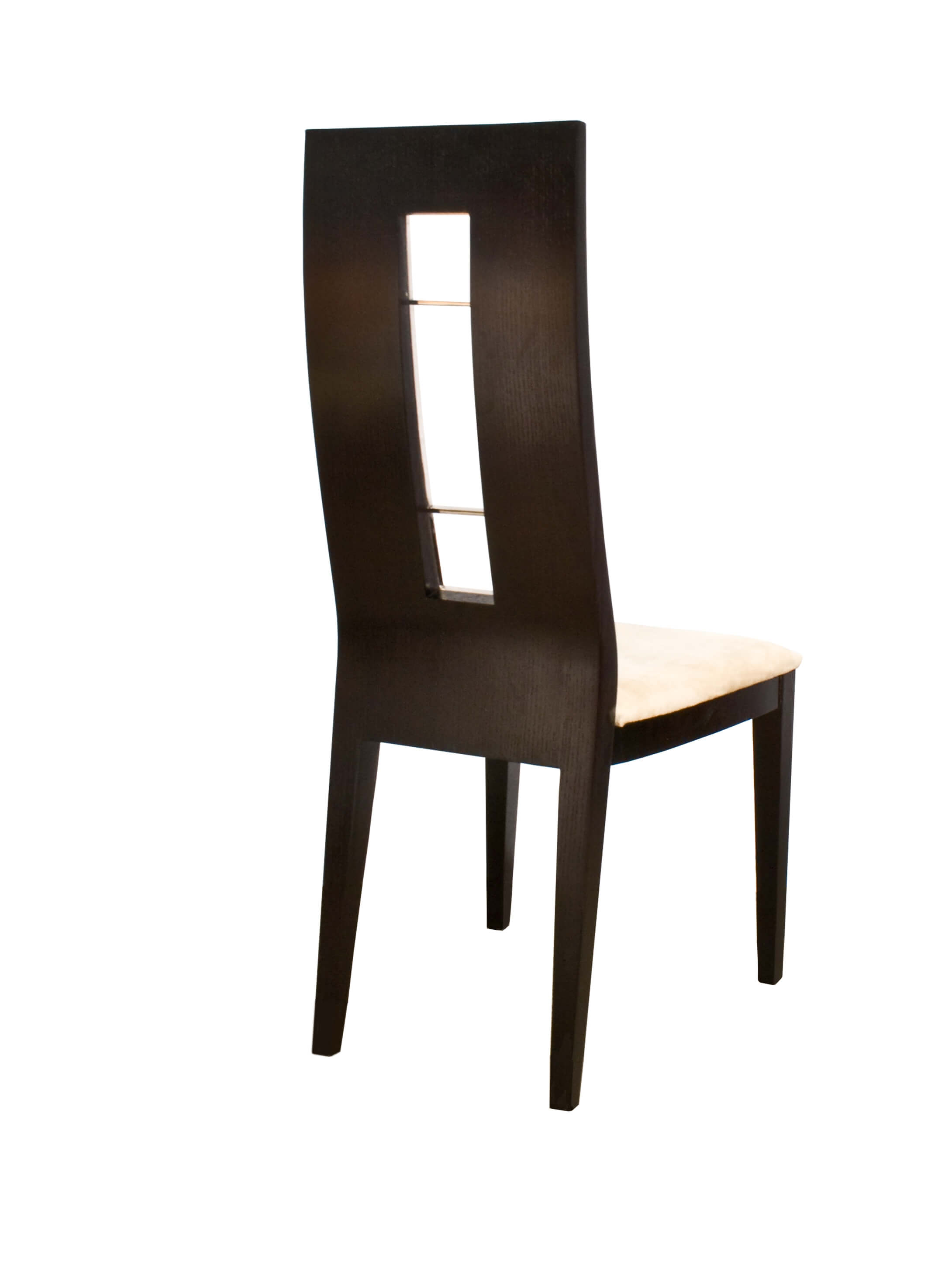 Novo Wood/Microfiber Side Chair by Sharelle Furnishings