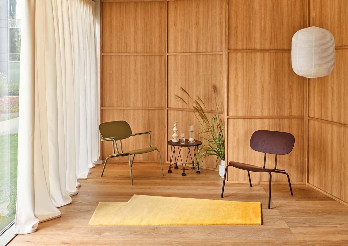 New School Lounge Plywood Armchair