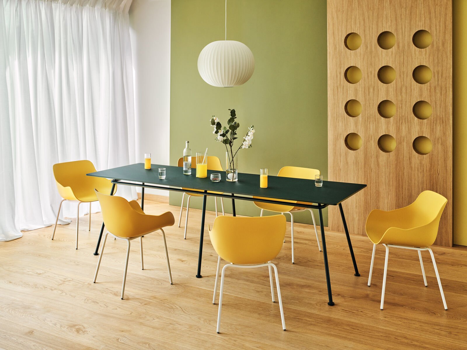 New School MDF/Metal Rectangular Meeting Conference Bench Table