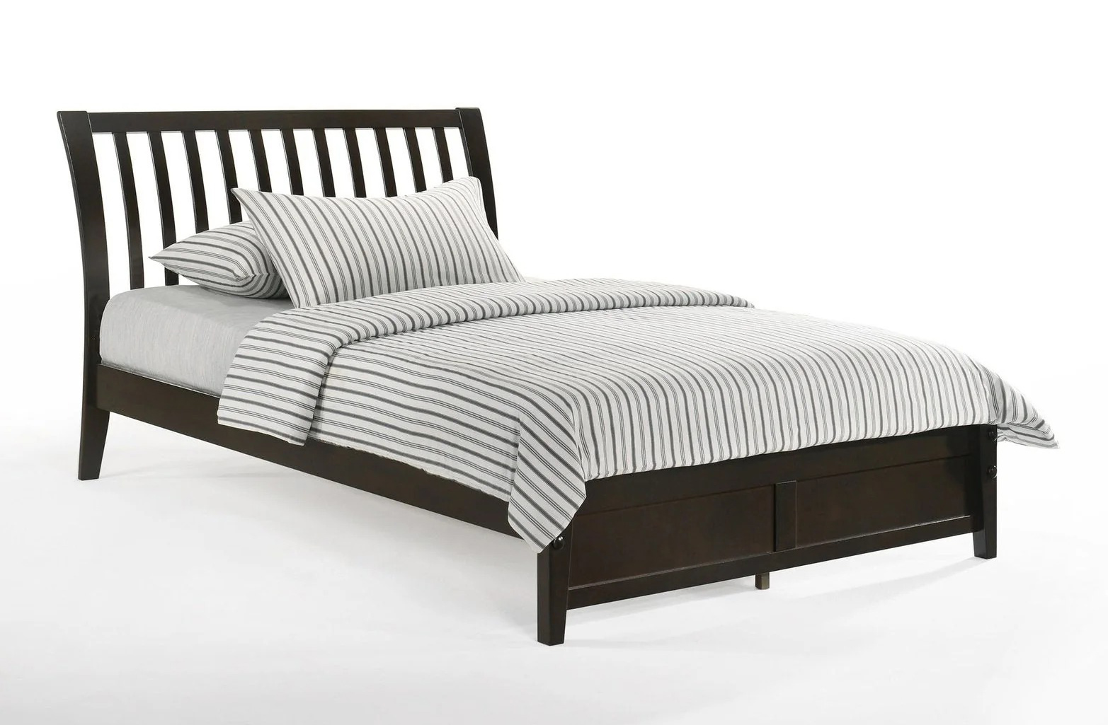 Spices Nutmeg Wood K-Series High/Low Platform Bed
