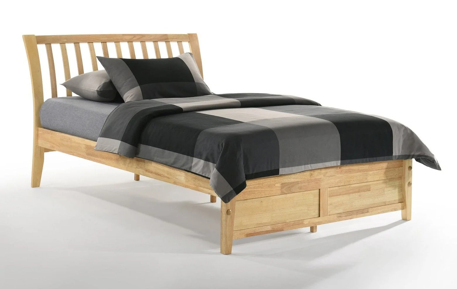 Spices Nutmeg Wood K-Series High/Low Platform Bed