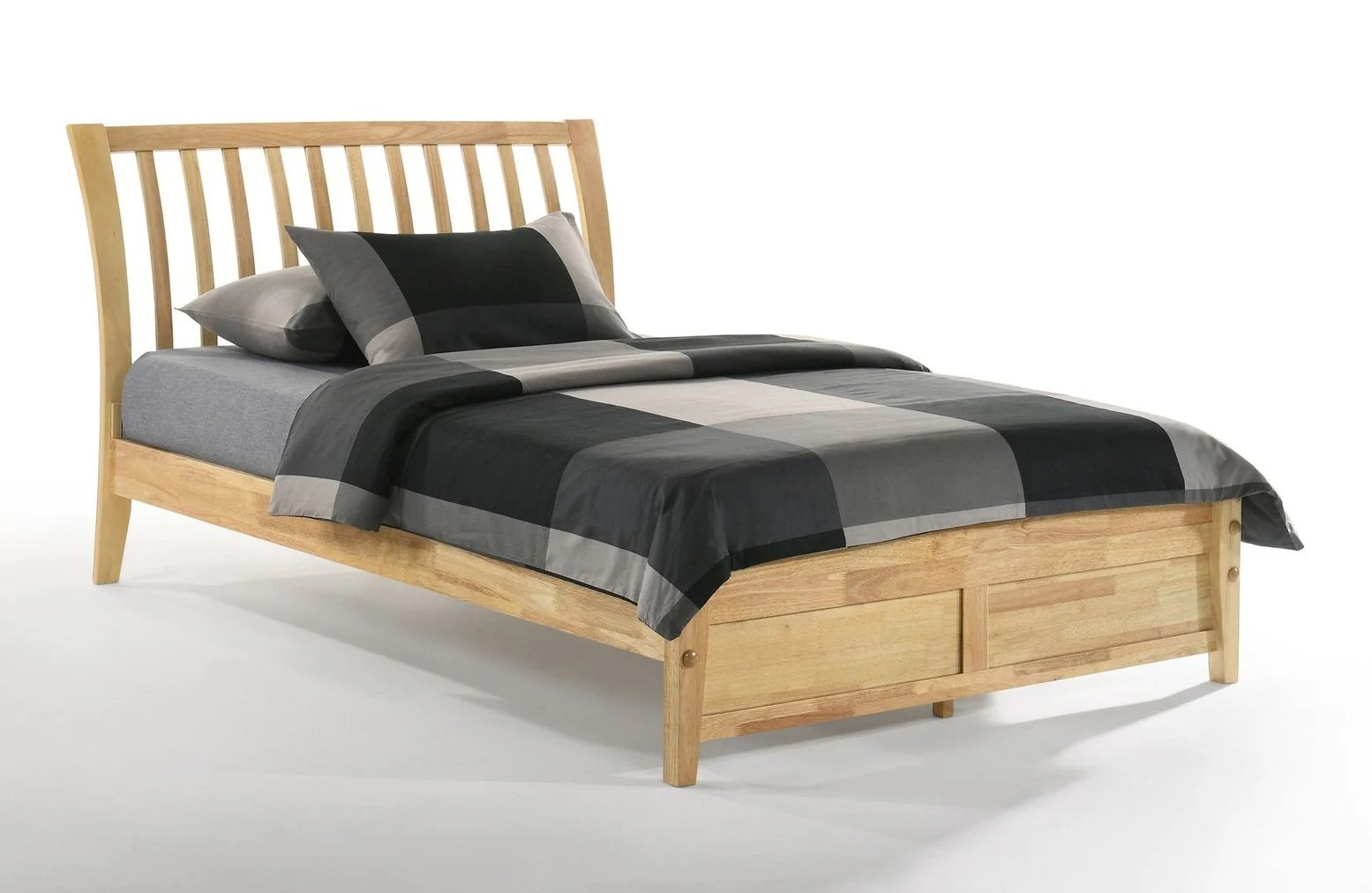 Spices Nutmeg Wood K-Series High/Low Platform Bed