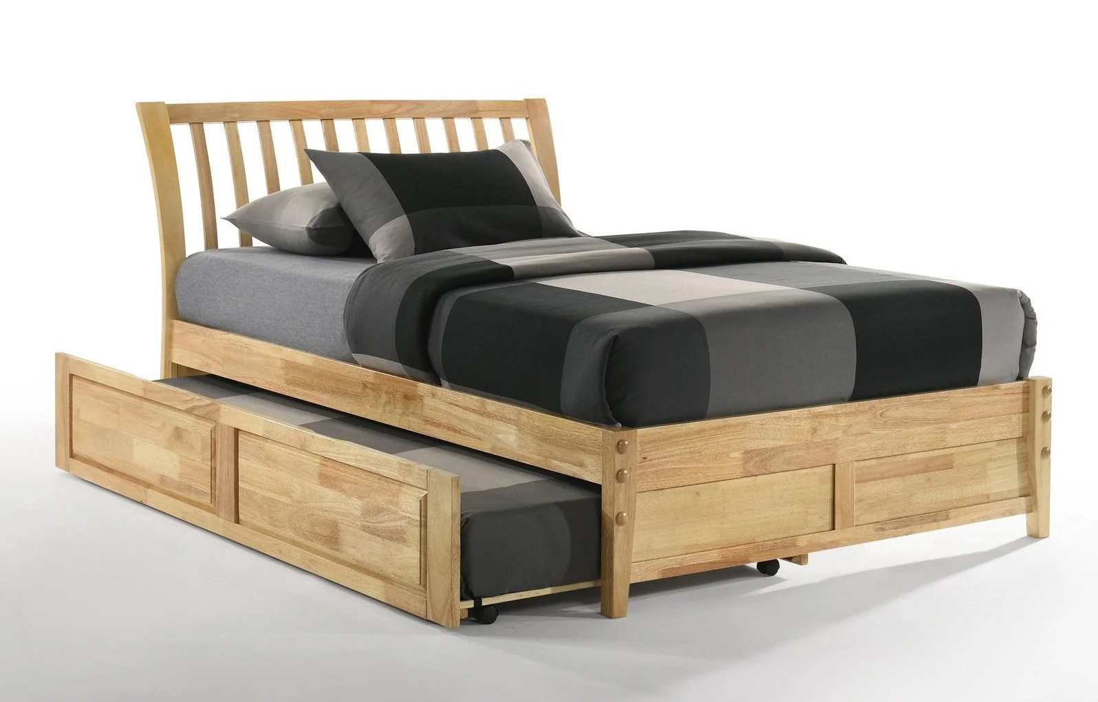 Spices Nutmeg Wood K-Series High/Low Platform Bed