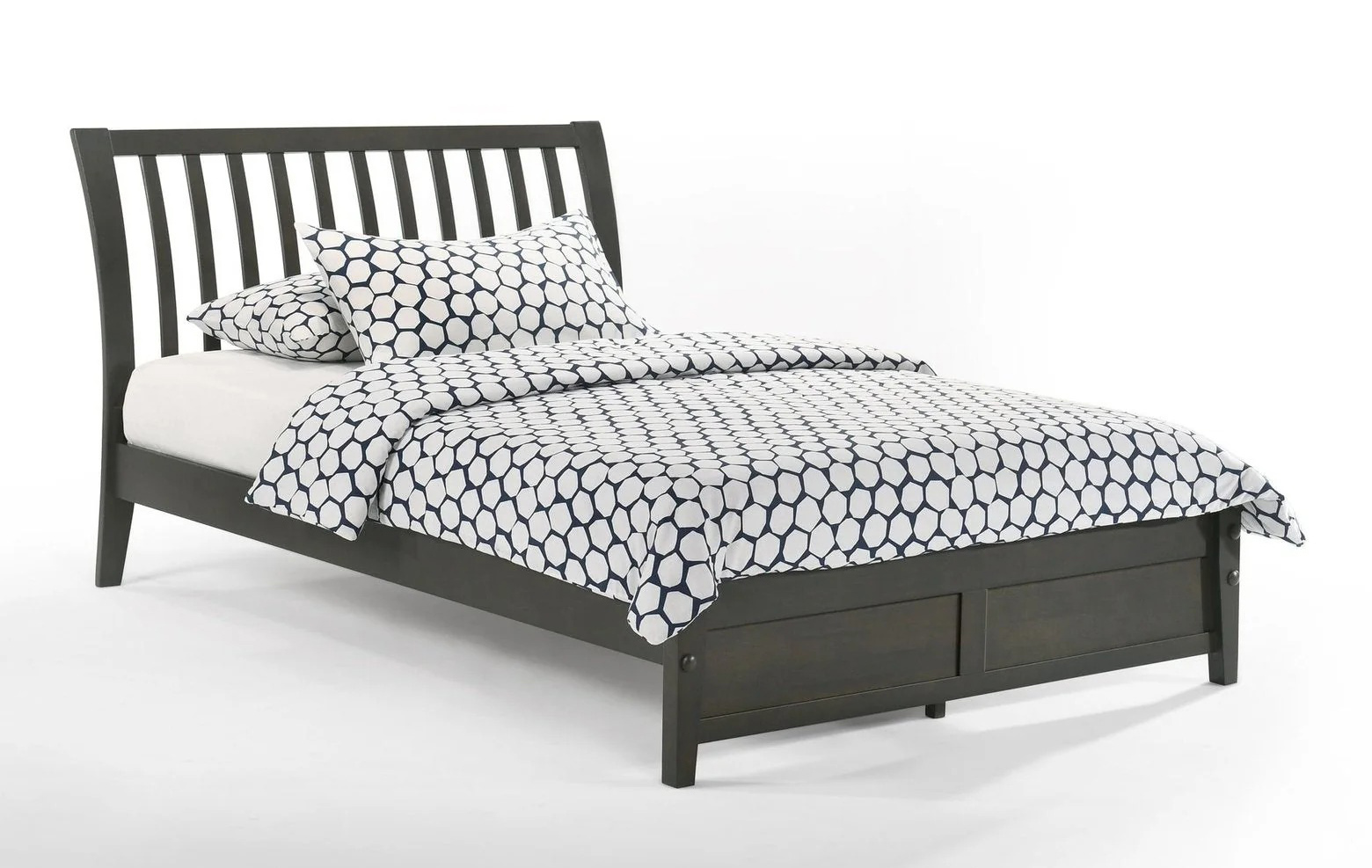 Spices Nutmeg Wood K-Series High/Low Platform Bed