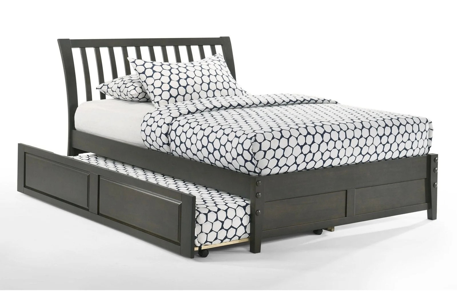 Spices Nutmeg Wood K-Series High/Low Platform Bed