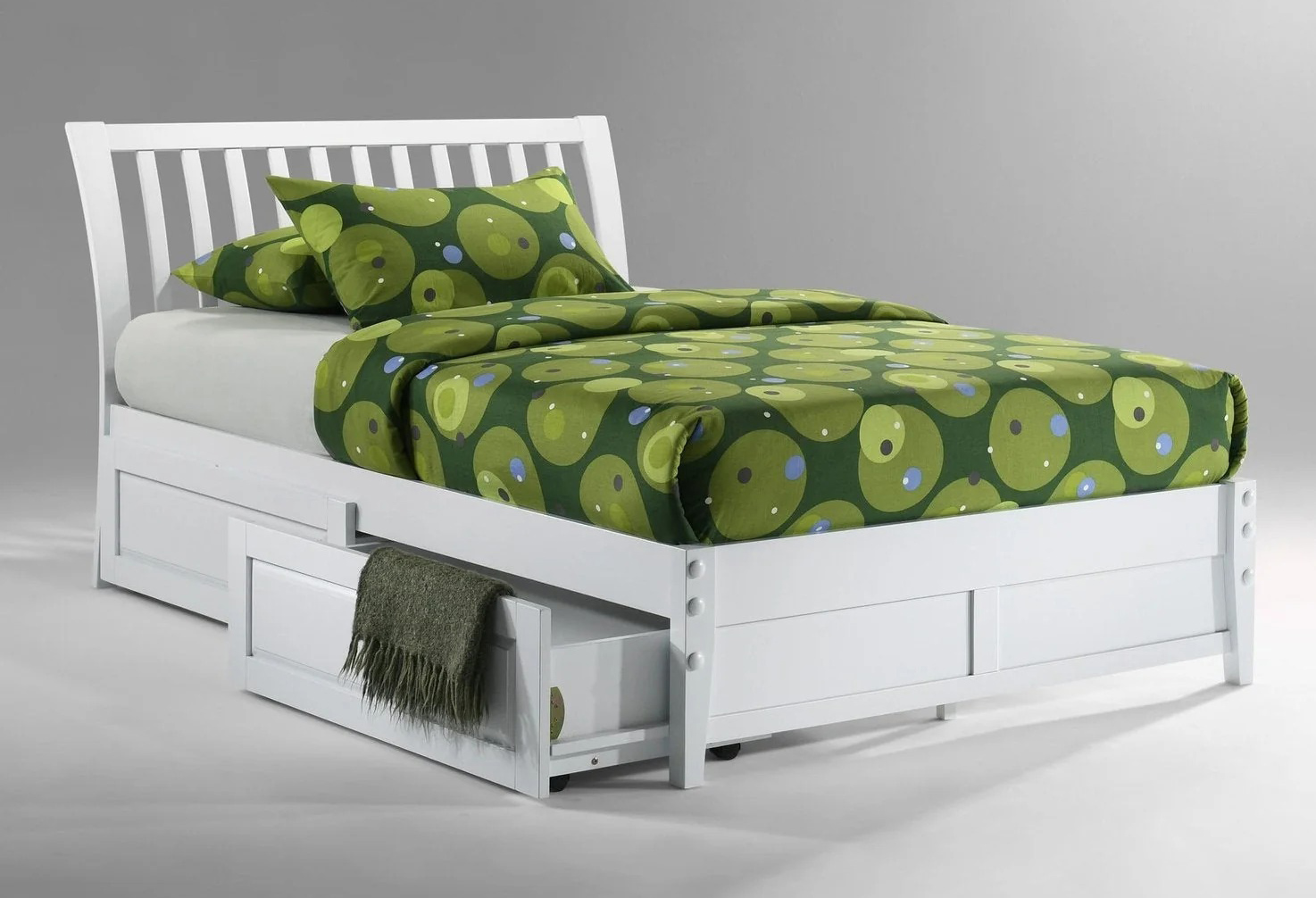 Spices Nutmeg Wood K-Series High/Low Platform Bed