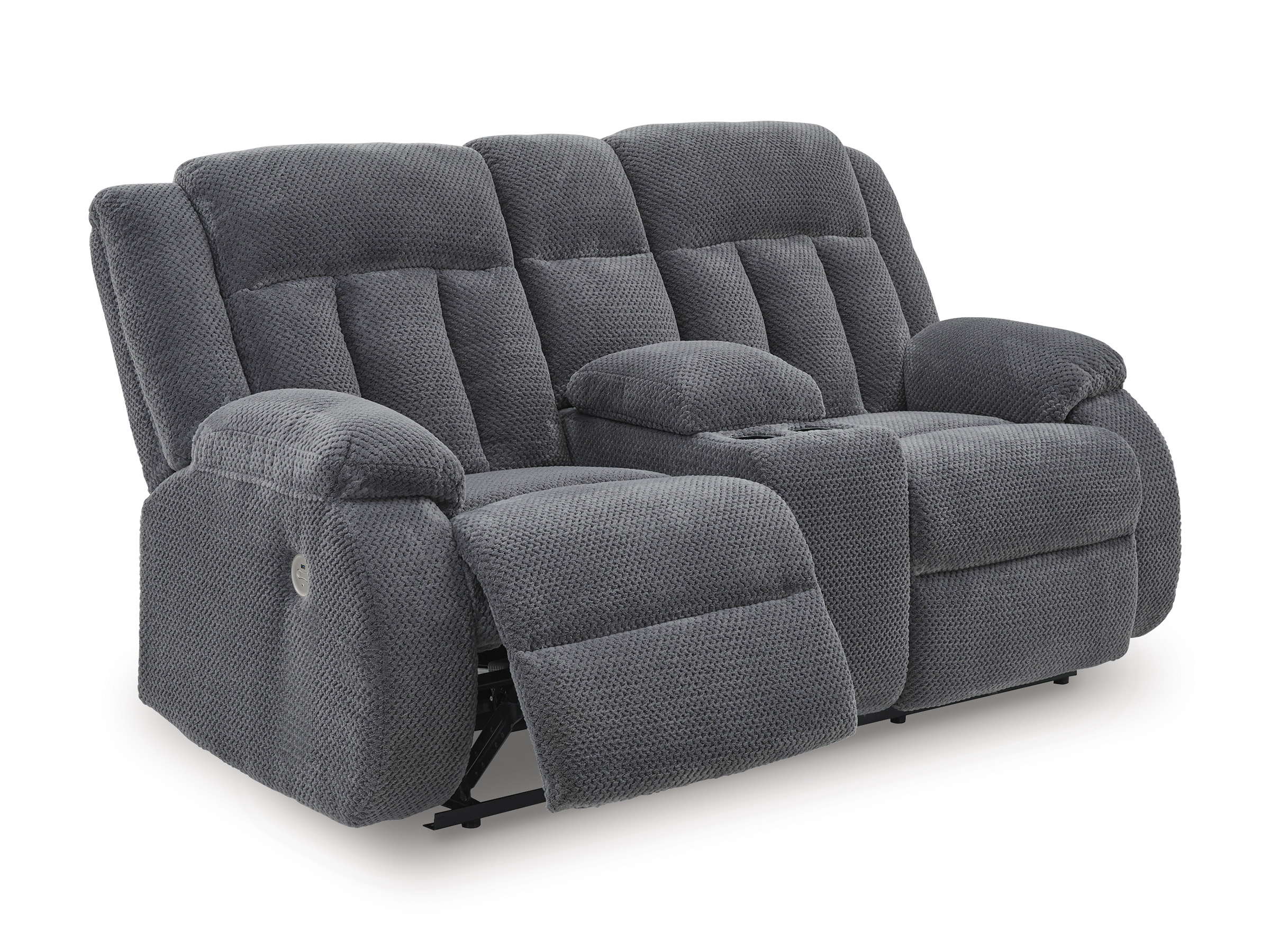 Observation Fabric Recliner Living Room Set