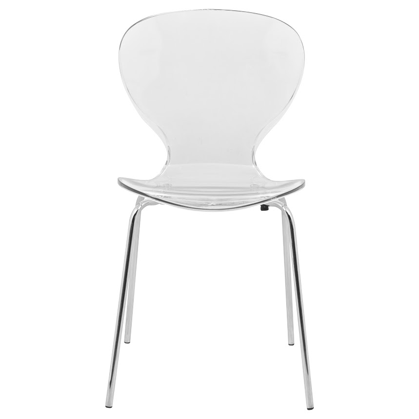 Oyster Plastic Side Chair (Set of 2)