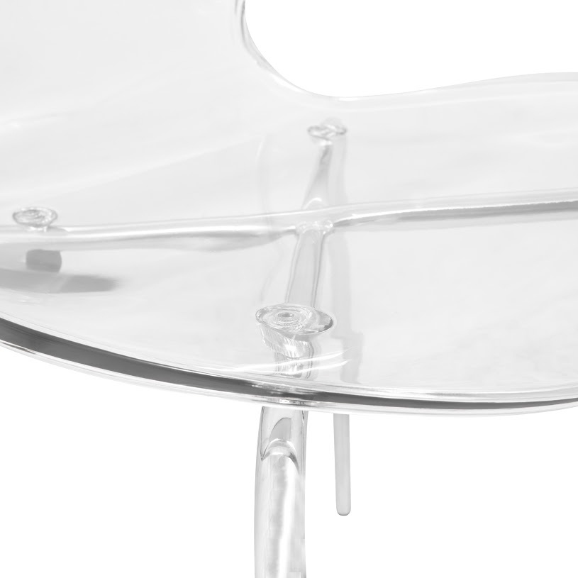 Oyster Plastic Side Chair