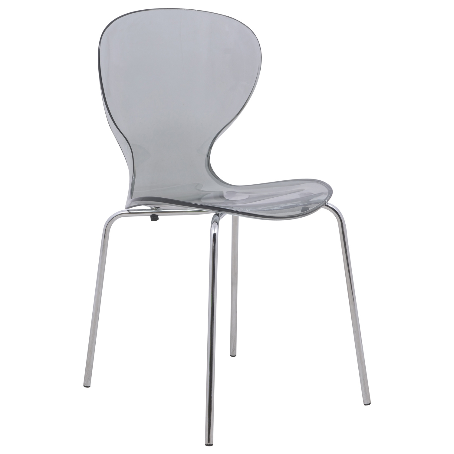 Oyster Plastic Side Chair