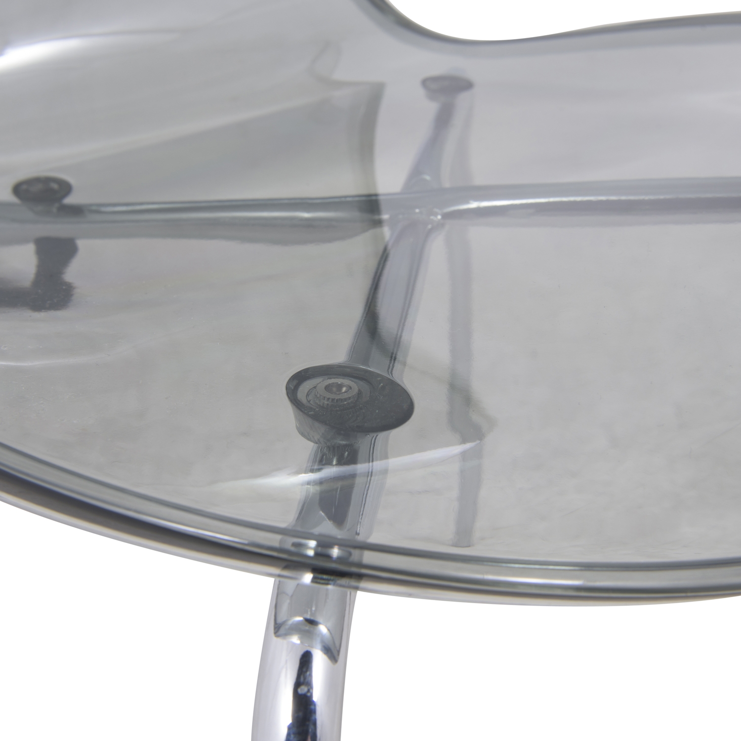 Oyster Plastic Side Chair