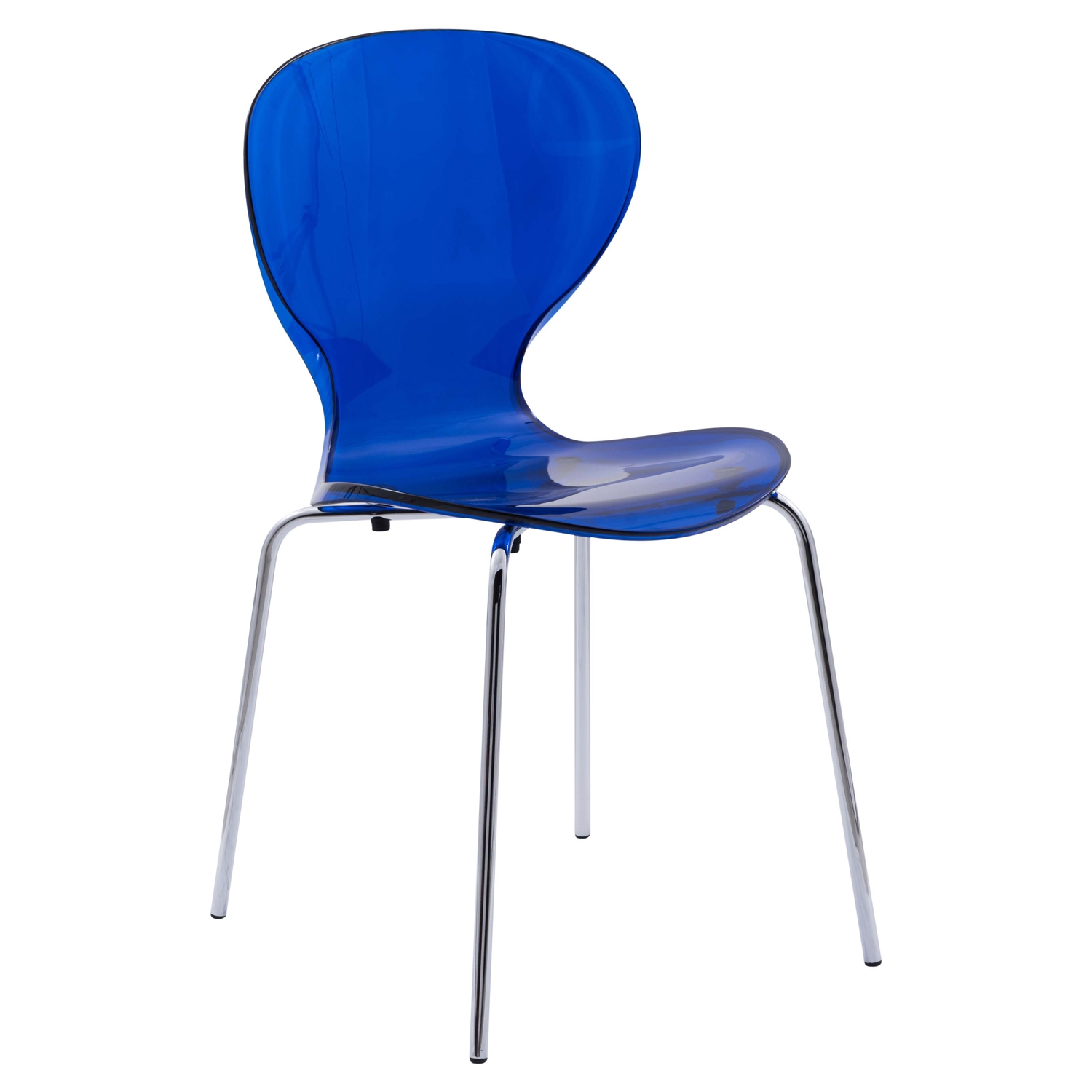 Oyster Plastic Side Chair