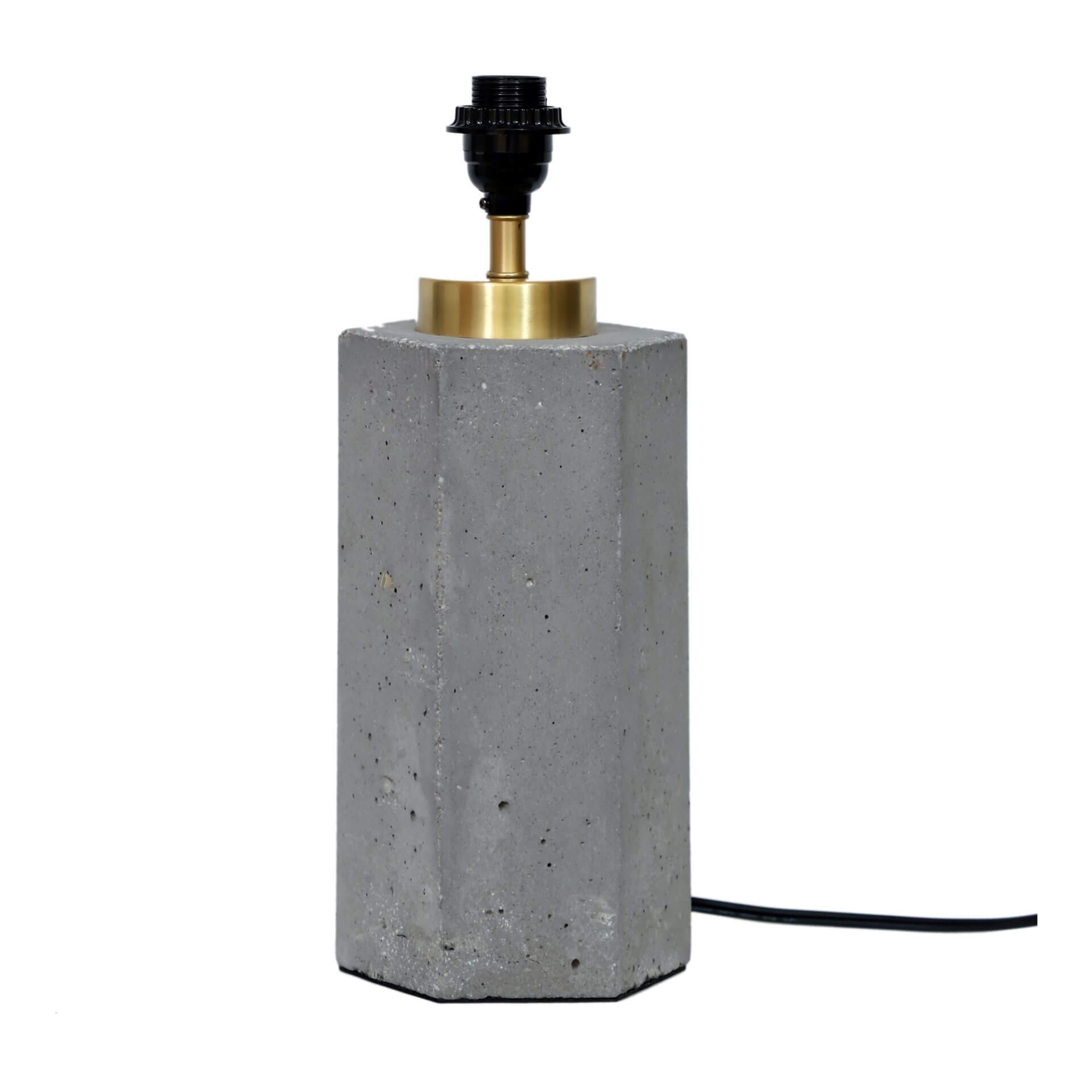 Pantheon Concrete/Iron/Linen Table Lamp by MOE'S