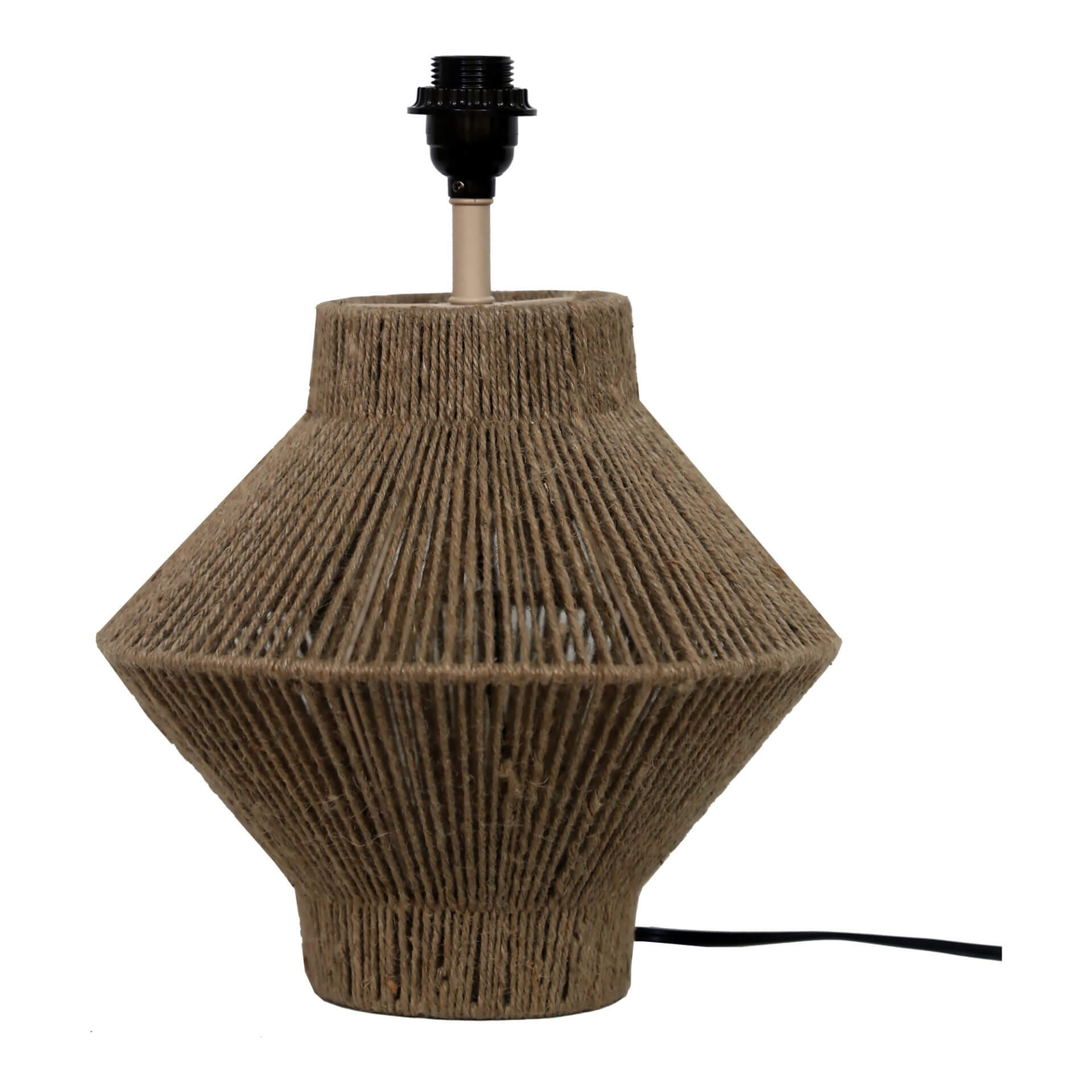 Newport Jute/Cotton/Iron Table Lamp by MOE'S