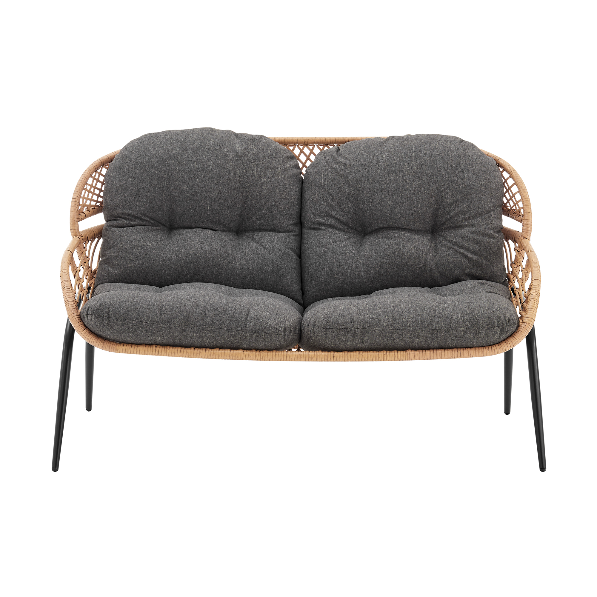 Pine 4-Piece Patio Conversation Set