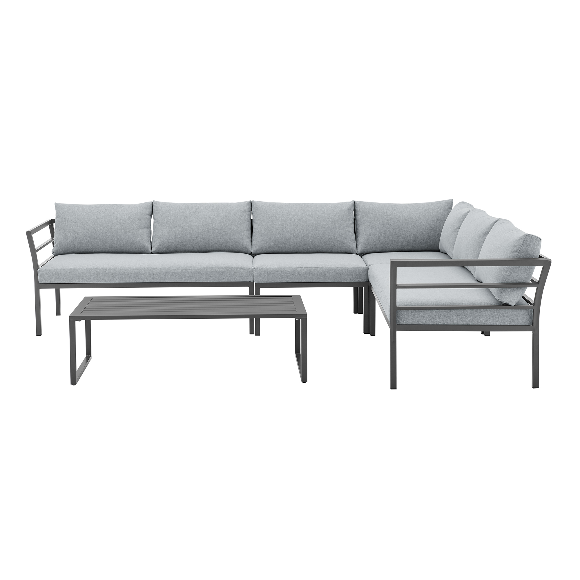 Sunnyside Corner Patio Conversation Set w/Table