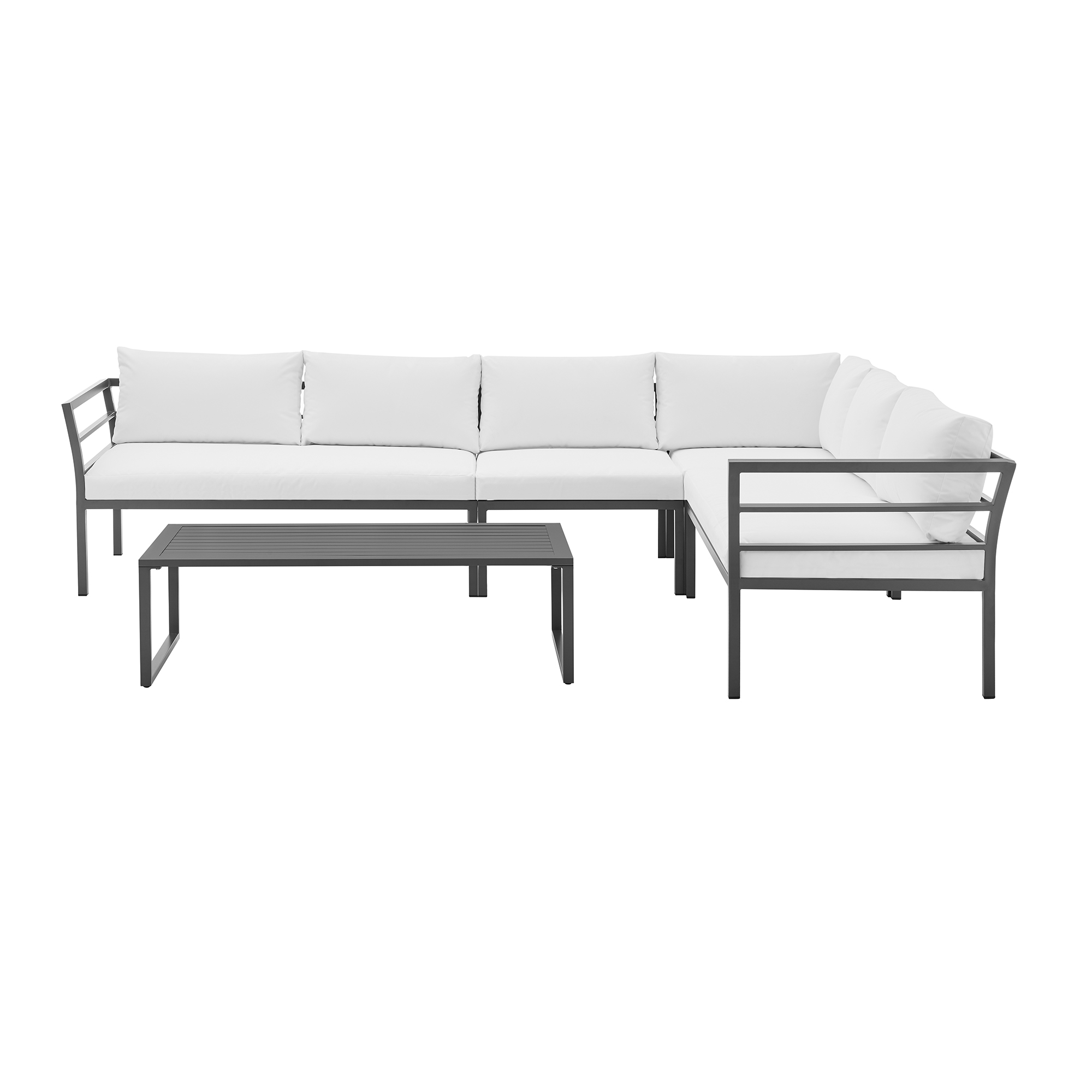 Sunnyside Corner Patio Conversation Set w/Table