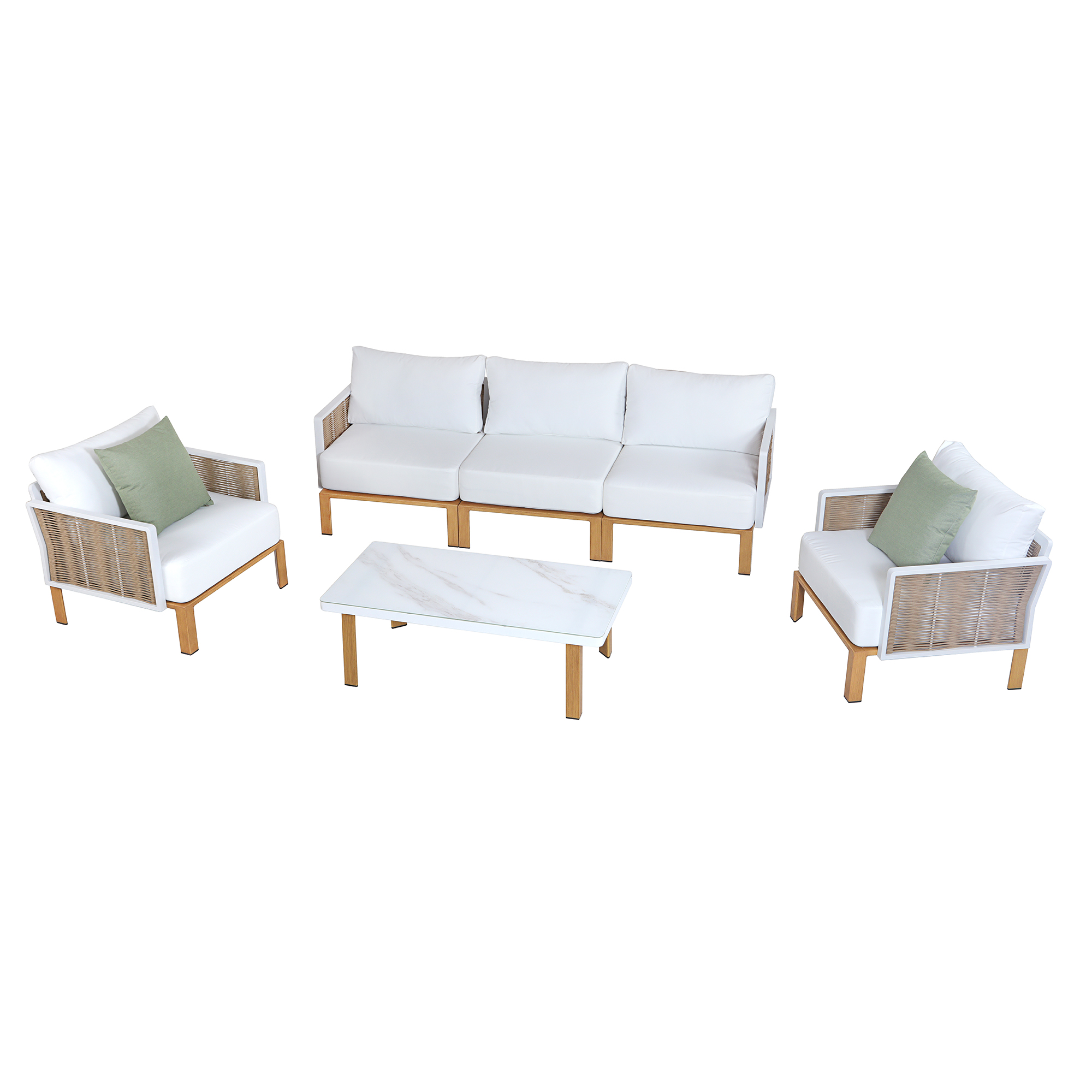Vine 4-Piece Patio Conversation Set
