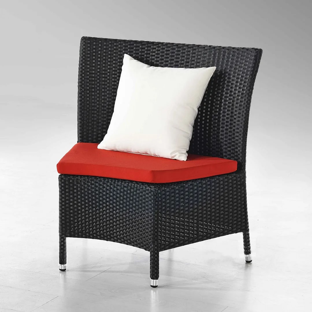 Nightingdale Black 7-Piece Rattan Outdoor Dining Set