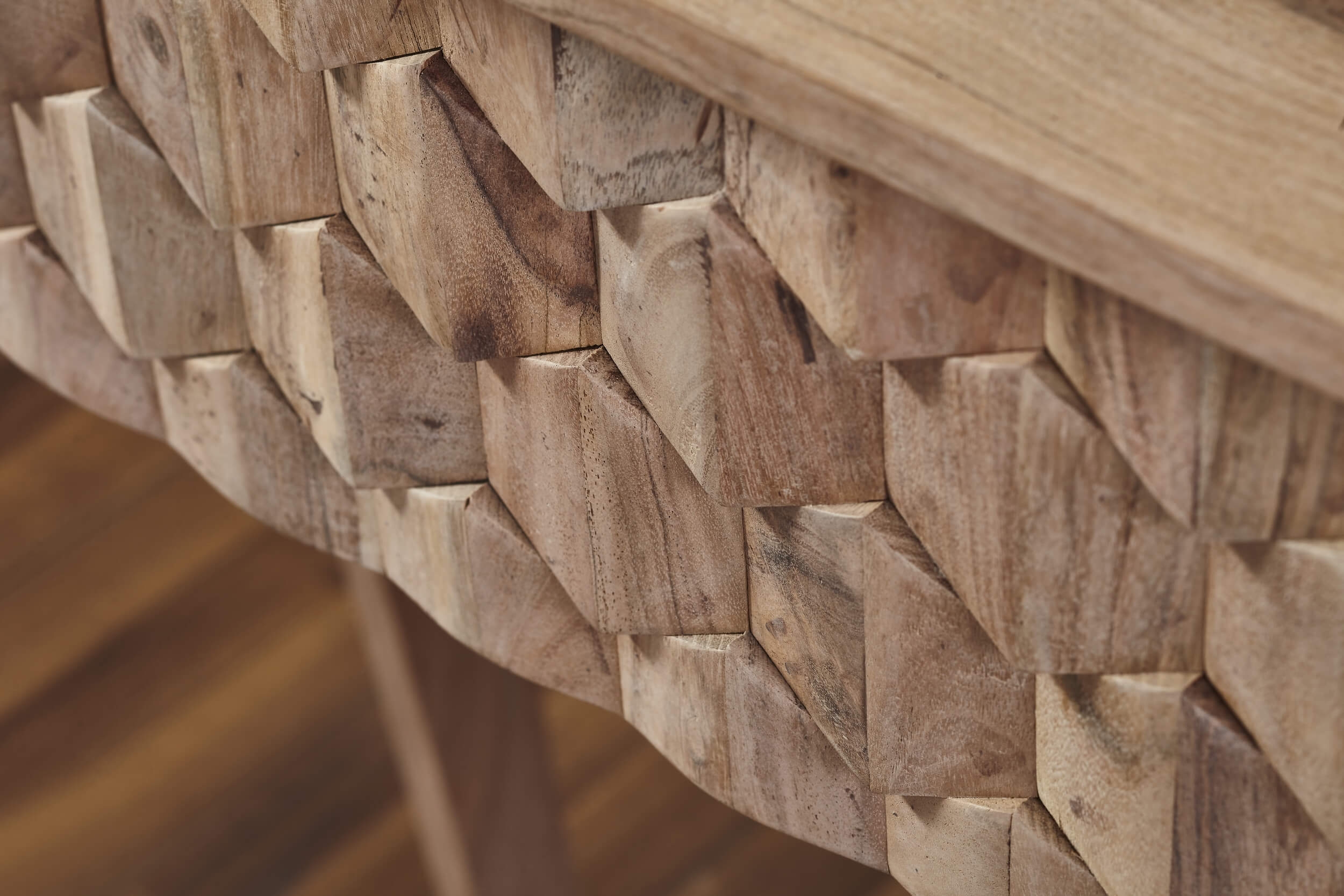 Origami Hardwood Secretary Desk