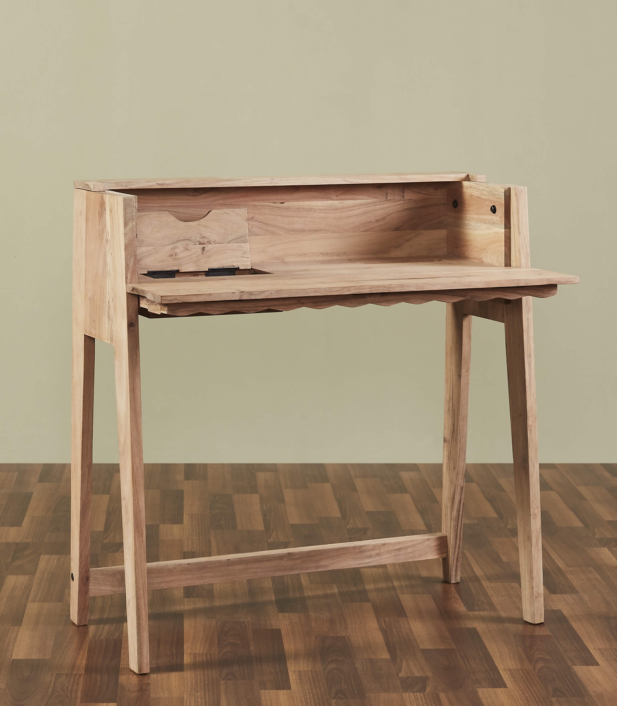 Origami Hardwood Secretary Desk