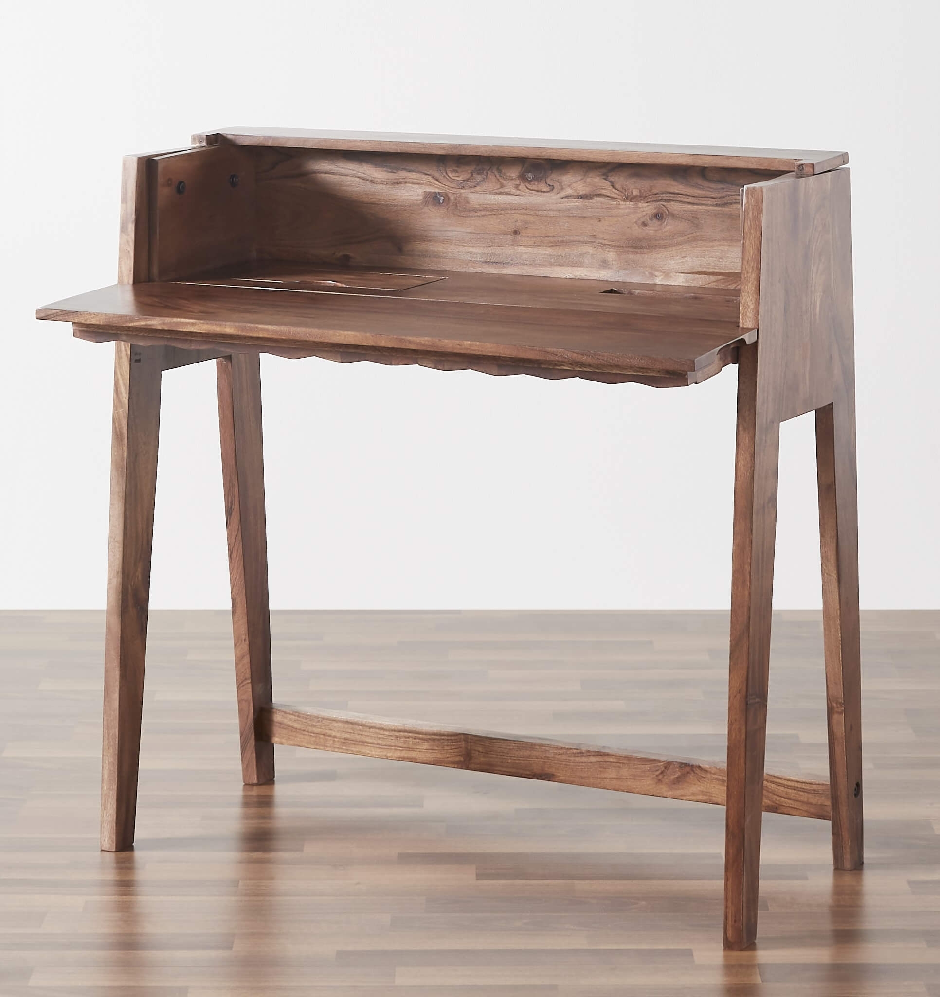 Origami Hardwood Secretary Desk