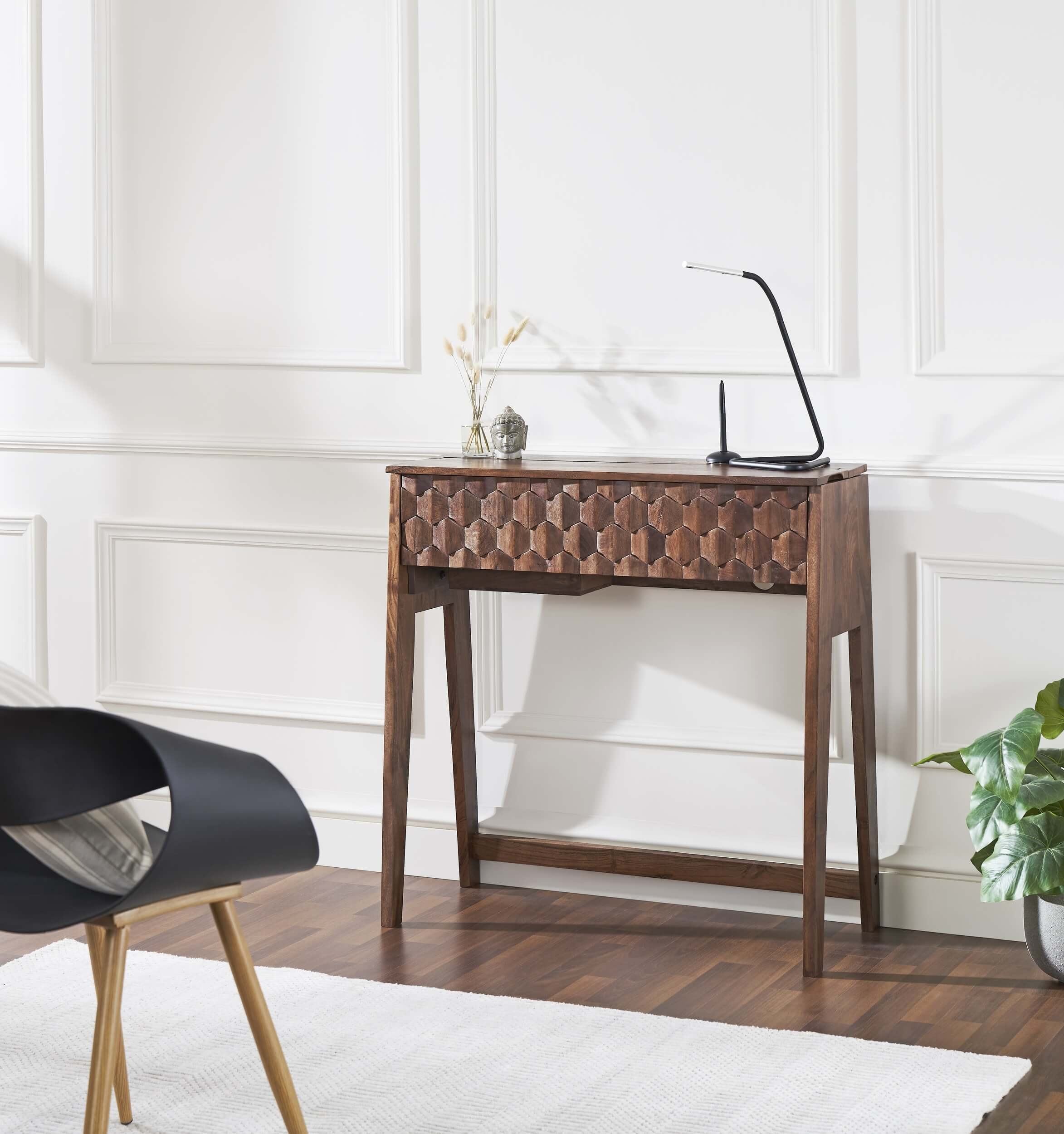 Origami Hardwood Secretary Desk