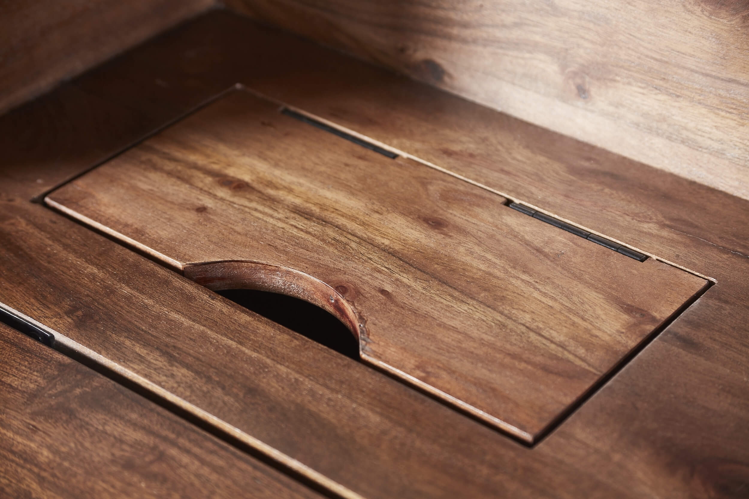 Origami Hardwood Secretary Desk