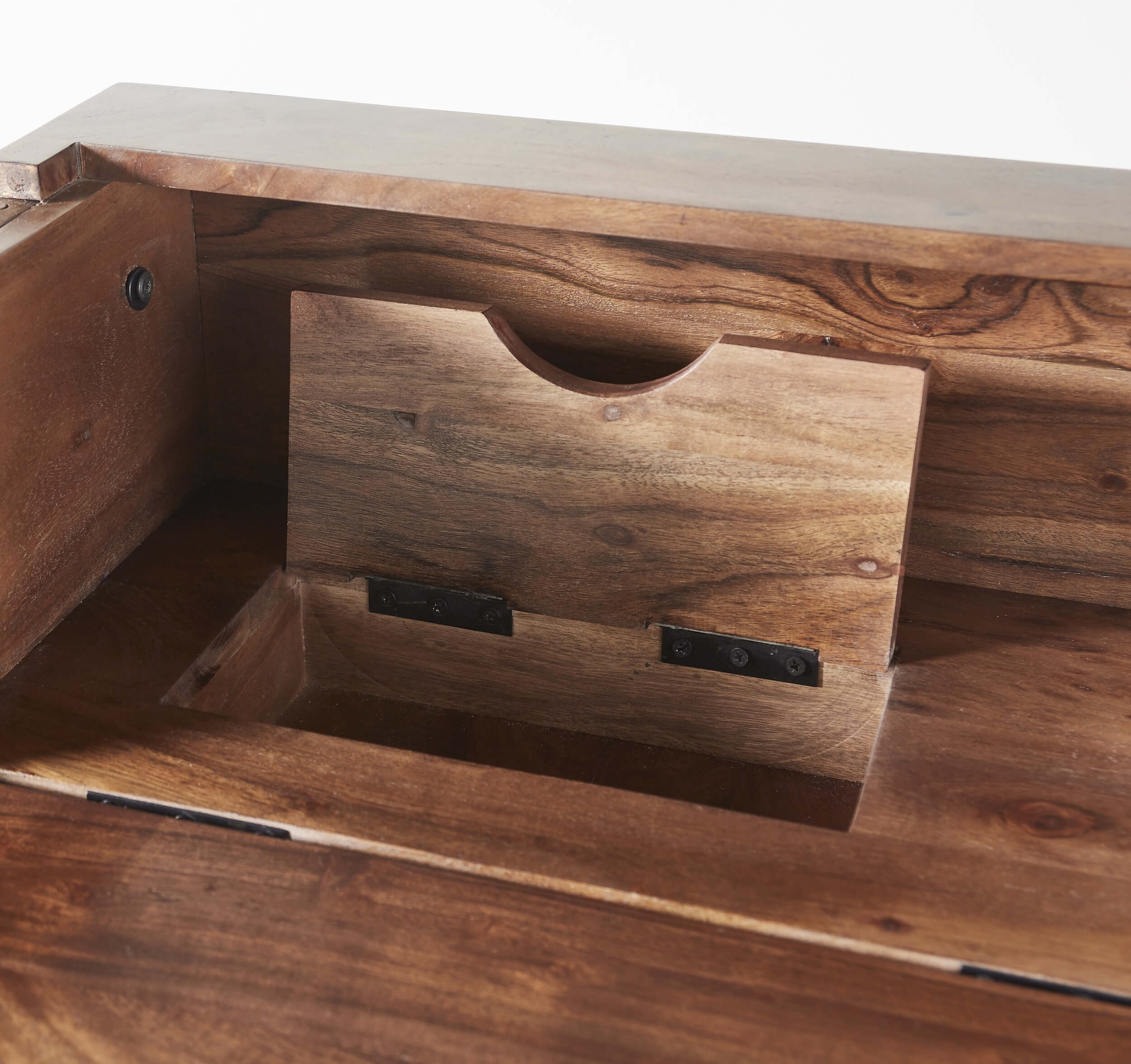 Origami Hardwood Secretary Desk