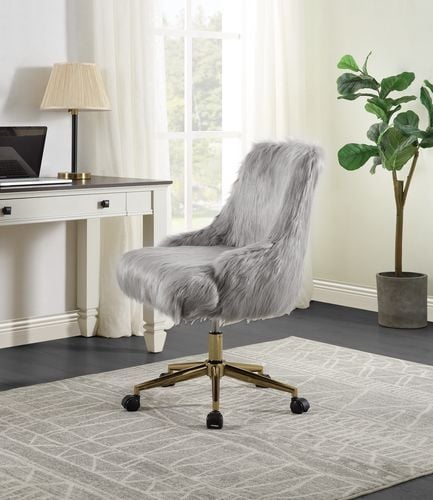 Arundell II Faux Fur Office Chair