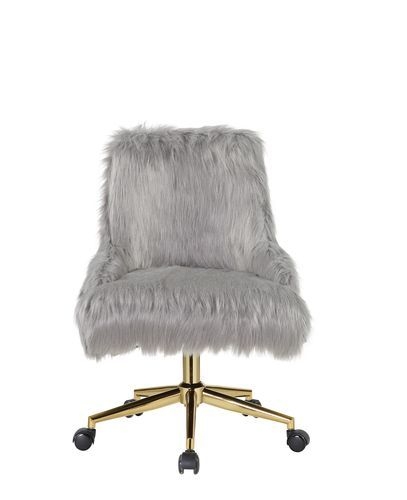 Arundell II Faux Fur Office Chair