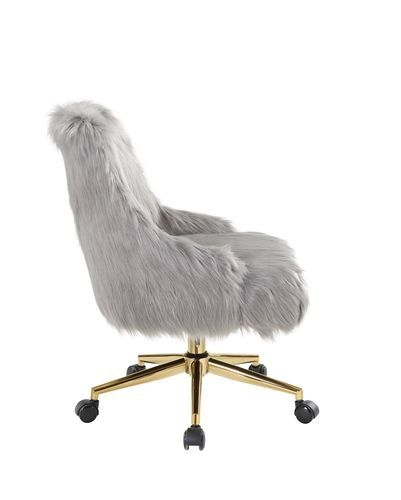 Arundell II Faux Fur Office Chair