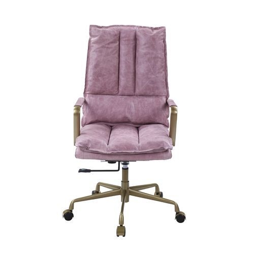 Tinzud Top Grain Leather Office Chair