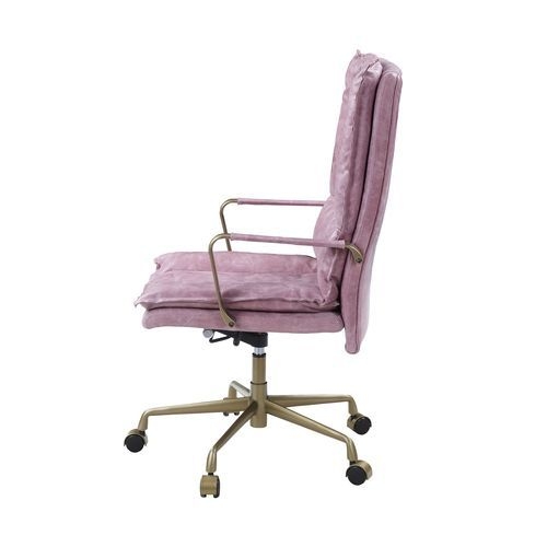 Tinzud Top Grain Leather Office Chair