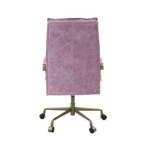 Tinzud Top Grain Leather Office Chair