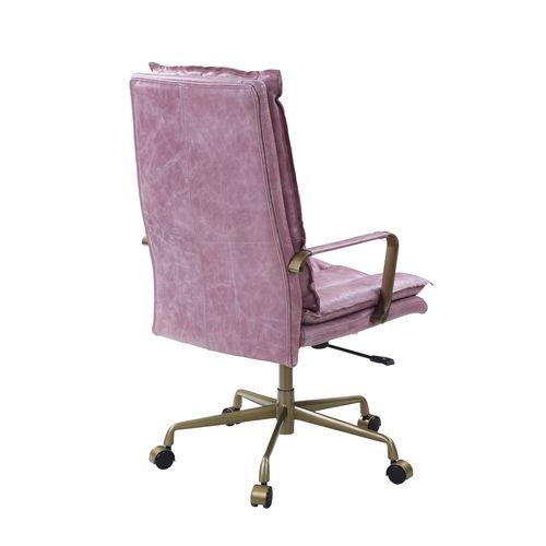 Tinzud Top Grain Leather Office Chair