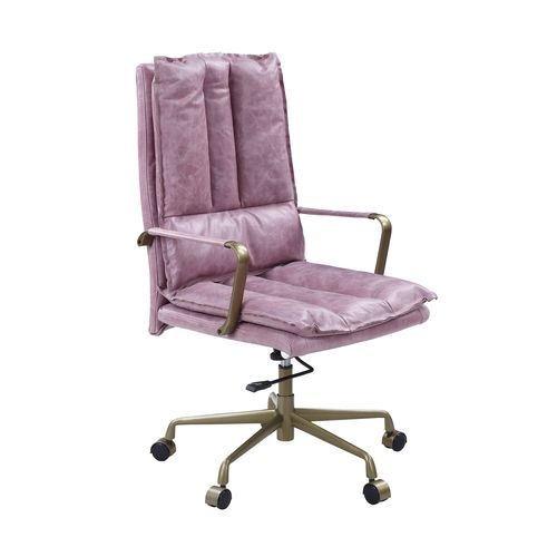 Tinzud Top Grain Leather Office Chair