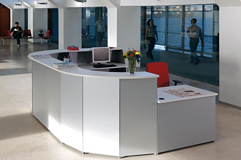 Ofimat Customizable Reception Desk