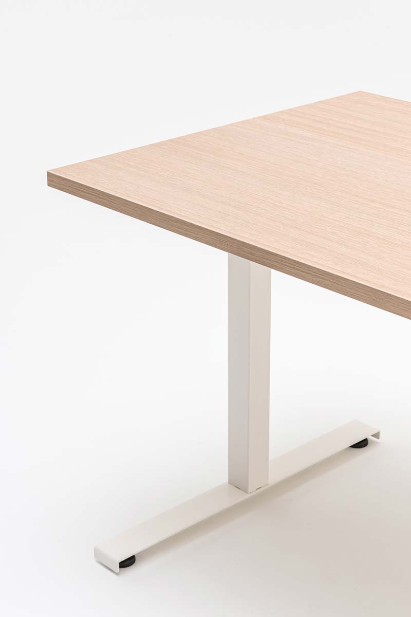 Ogi Drive Manual Height Adjustment Office Single Desk, W62.9" x D31.4"