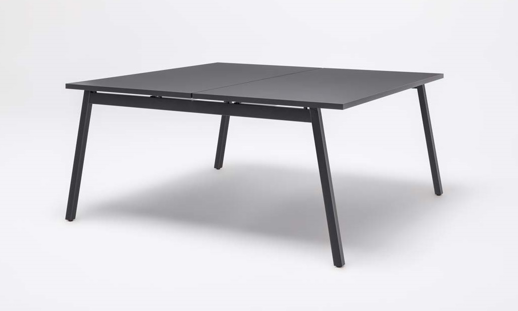 Ogi M Office Straight 2-Desk Bench