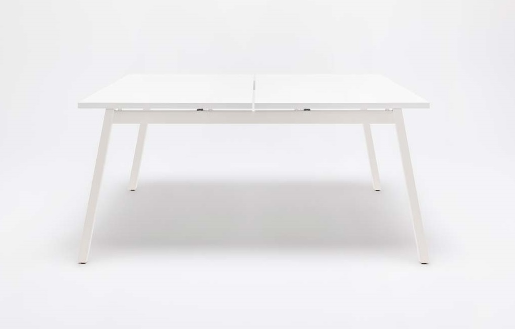 Ogi M Office Straight 2-Desk Bench