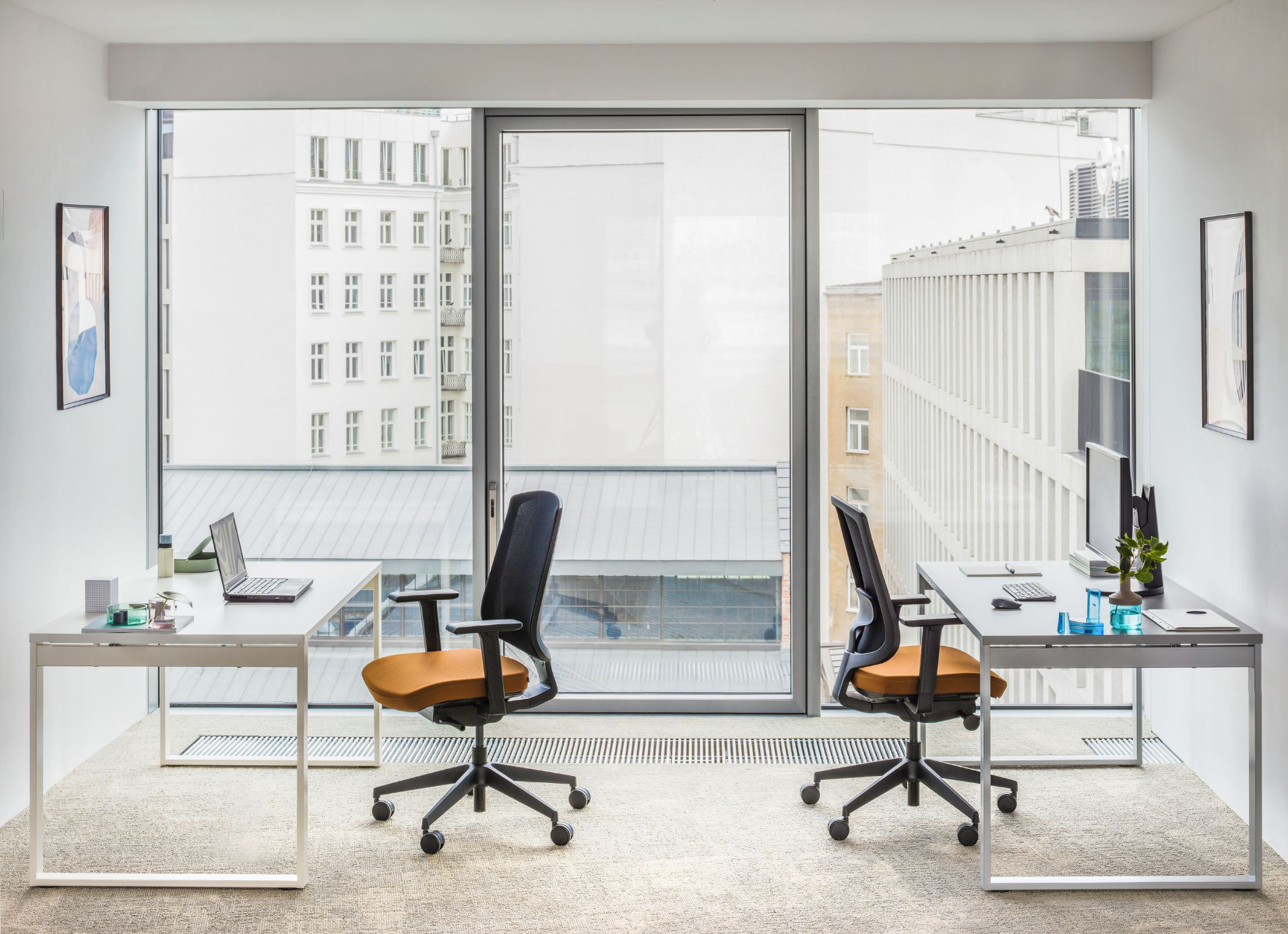 Ogi Q Office Single Straight Desk