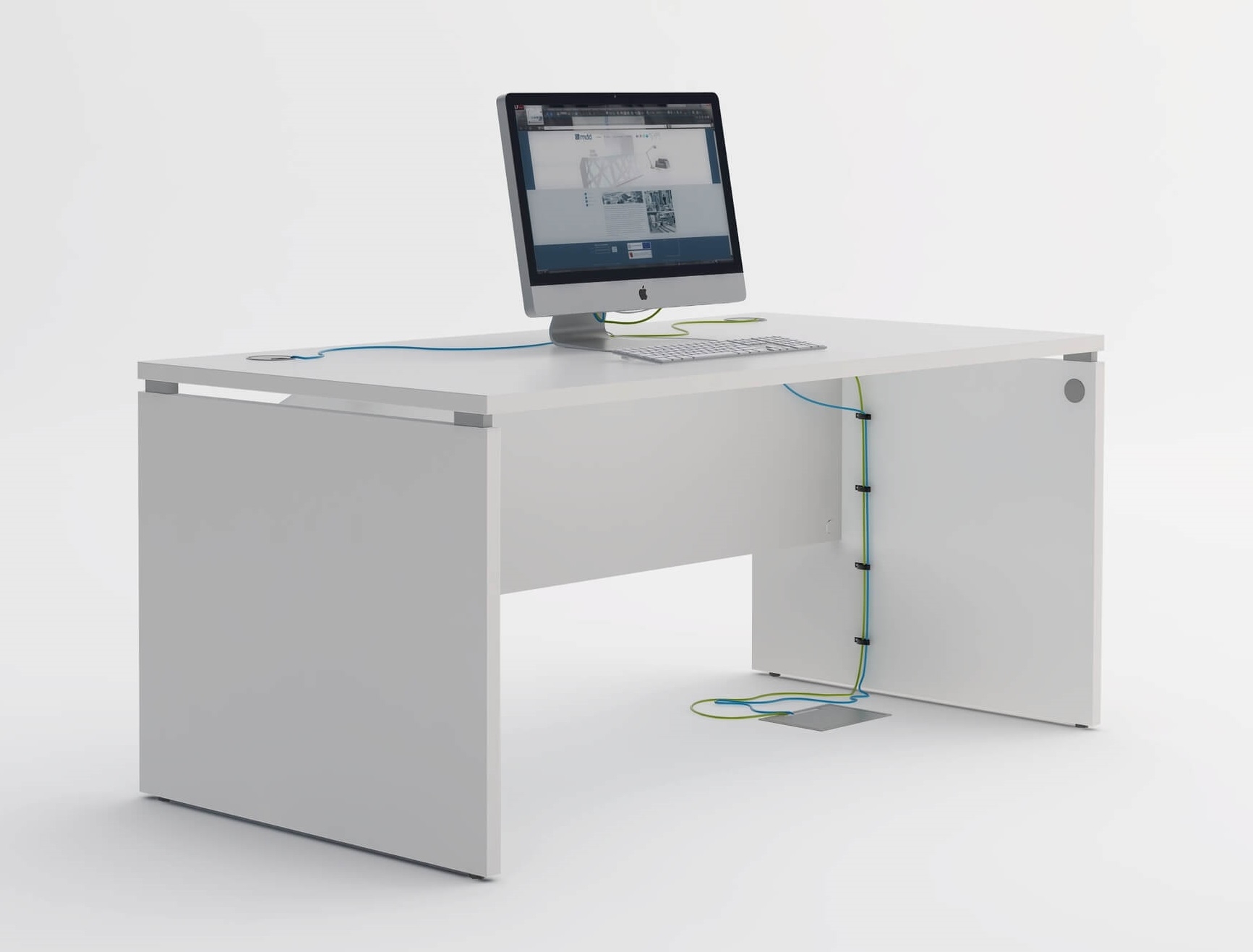 OGI_V Rectangular Office Desk