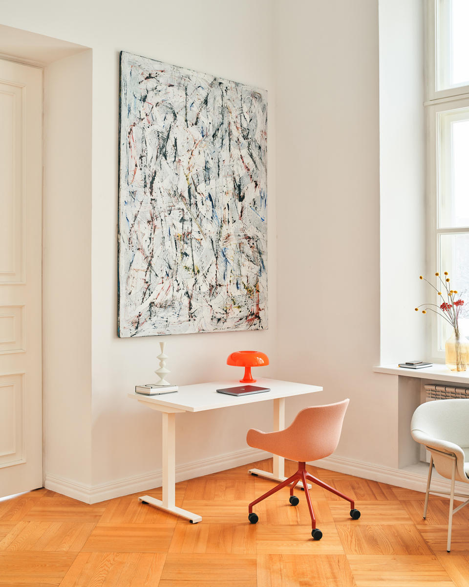 Ogi T Office Single Straight Desk