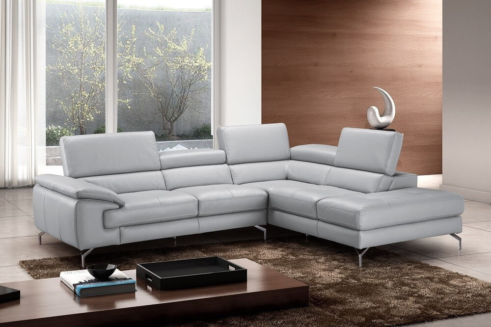 Olivia Premium Leather Sectional Sofa