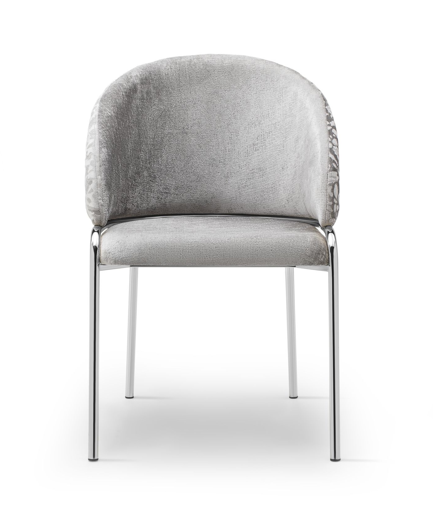 Onyx Velvet Dining Chair w/Stainless Steel Legs