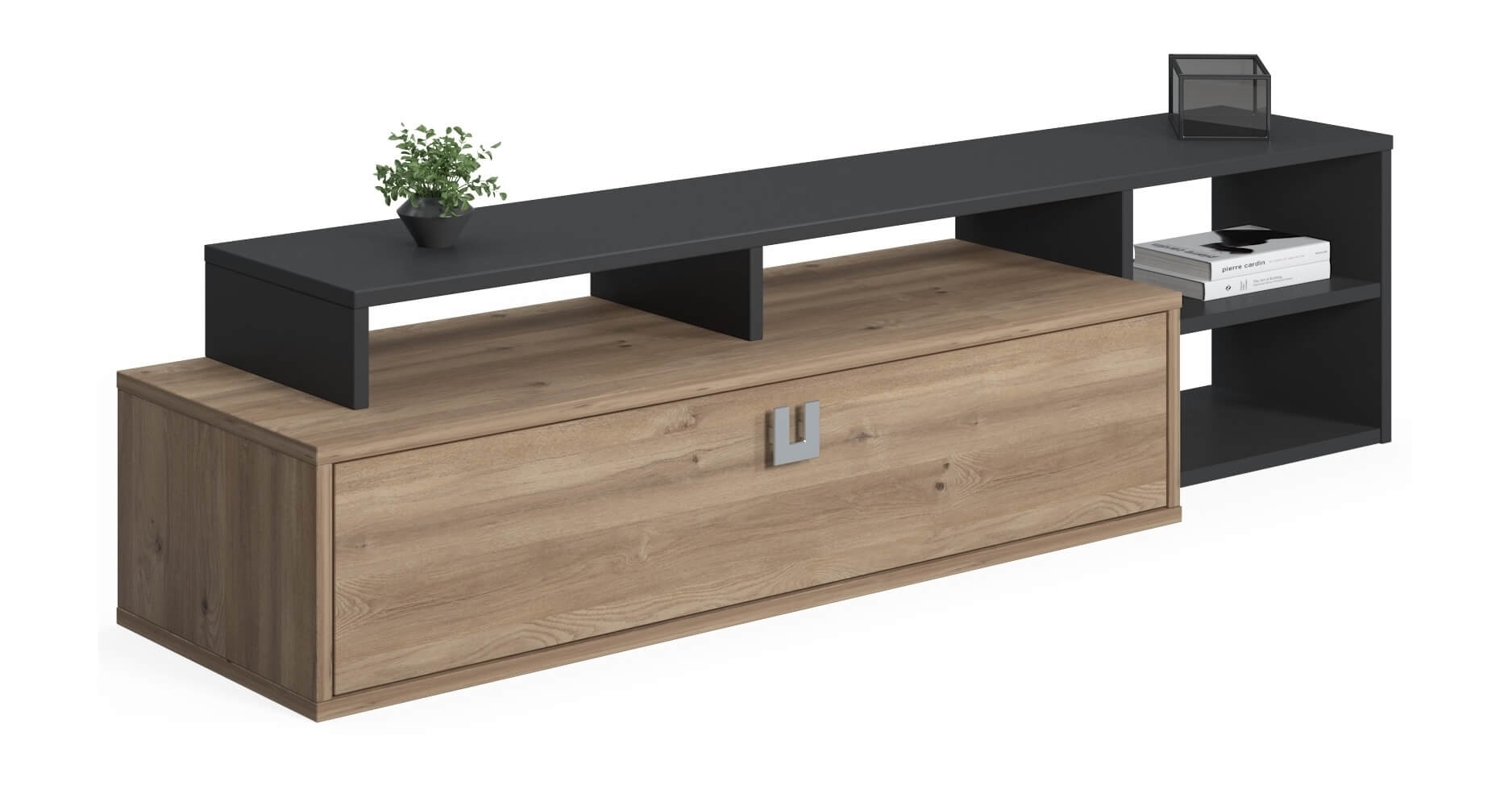 Optimo Extendable Modern Contemporary TV Unit