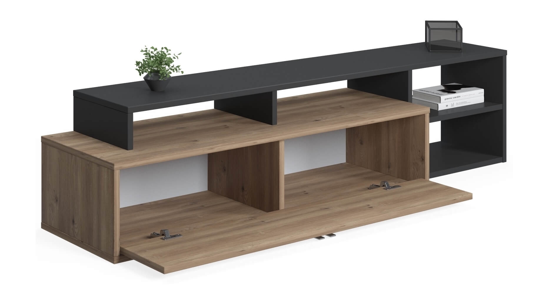 Optimo Extendable Modern Contemporary TV Unit