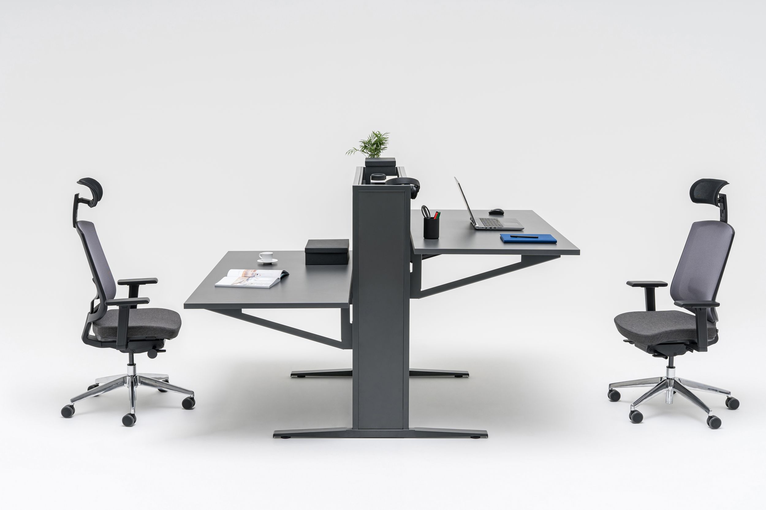 Flow Adjustable Worktop Office Bench Desk